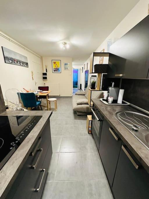Apartment 3 Personnes Centre Ville, Avec Cour